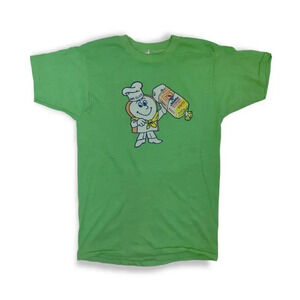 Vintage super rare single stitch Nickols bread green Tee